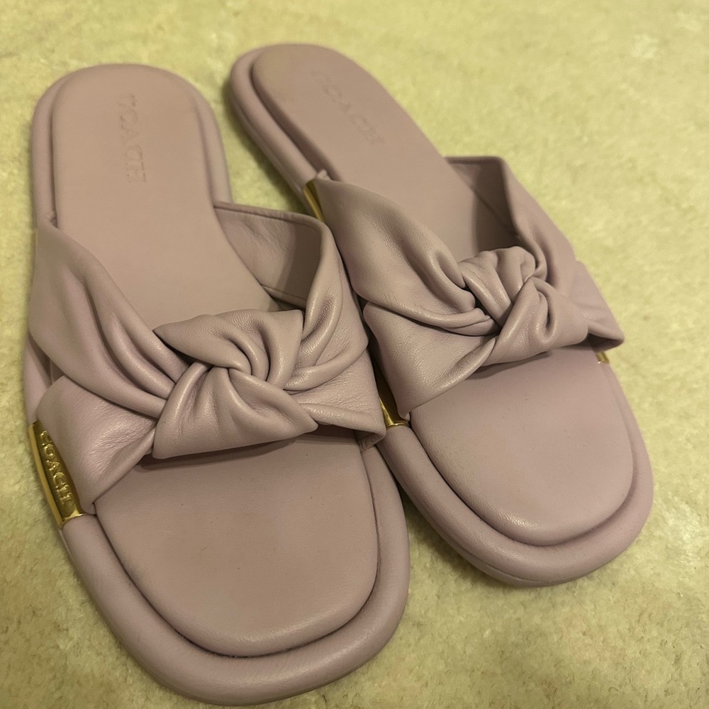 Coach sandals